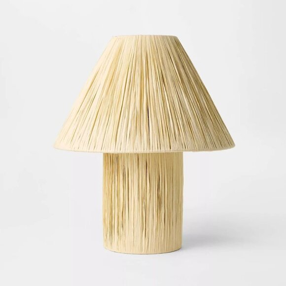 Teen Accent Table Lamp -Natural Mushroom Shade - Threshold Studio McGee - Target - Picture 1 of 7